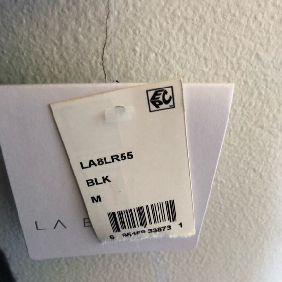 New La Blanca Black Embroidered Swim Coverup Tunic M - Picture 6 of 9